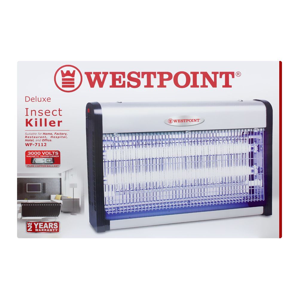 West Point Deluxe Insect Killer, 3000 Volts, WF-7112, Electronics, Westpoint, Chase Value