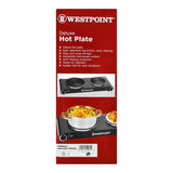West Point Hote Plate Double WF-262, Toaster & Hot Plate, WestPoint, Chase Value