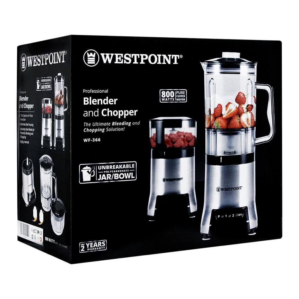 West Point Blender WF-368, Juicer Blender & Mixer, Westpoint, Chase Value