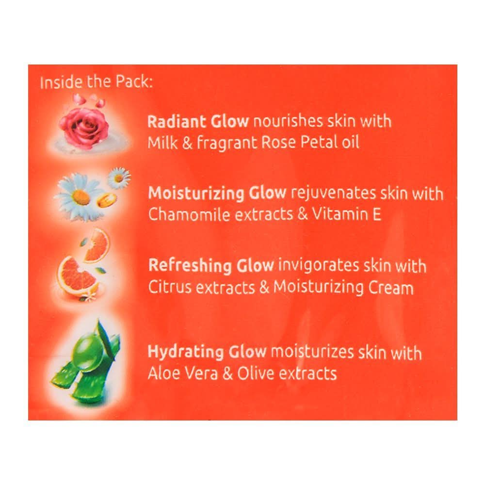Palmolive Naturals Refreshing Glow Soap, 5-In-One Pack, 5x110g, Soaps, Palmolive, Chase Value