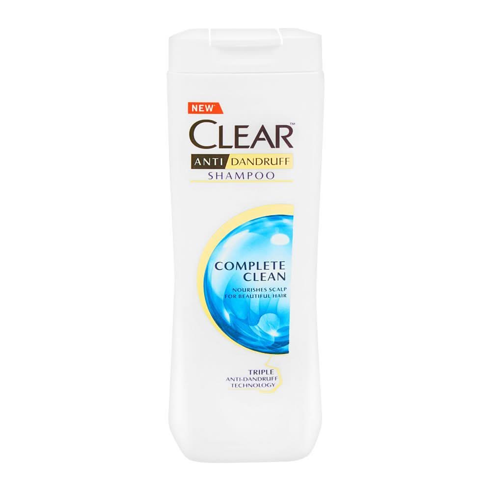 Clear Anti-Dandruff Complete Clean Shampoo, 185ml, Shampoo & Conditioner, Clear, Chase Value