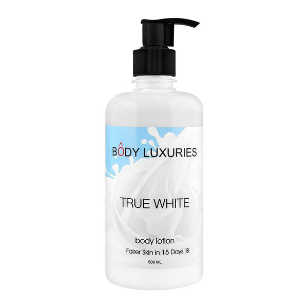 Body Luxuries True White Body Lotion, 500ml, Creams & Lotions, Body Luxuries, Chase Value