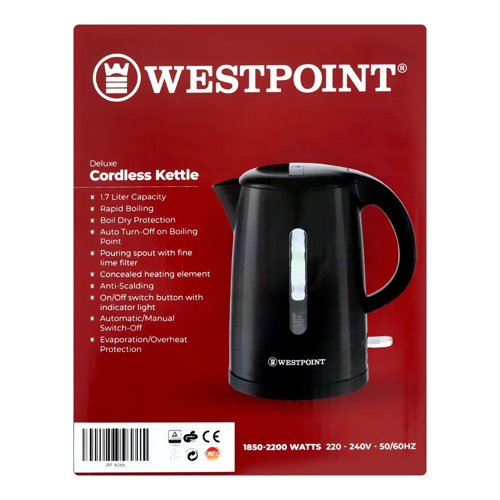 Westpoint Electric Kettle - WF-8266, Coffee Maker & Kettle, Westpoint, Chase Value