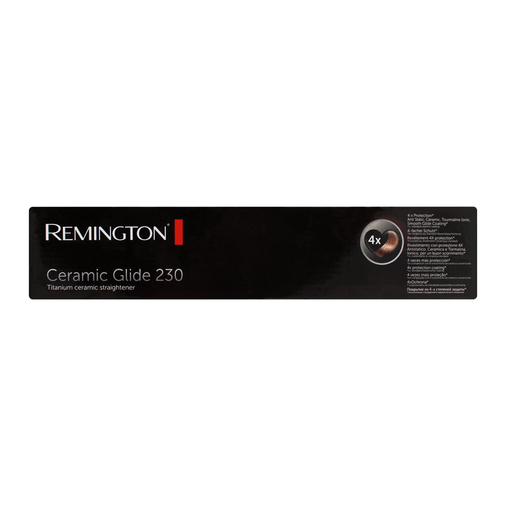Remington Ceramic Glide 230 Hair Straightener, S3700, Straightener & Curler, Remington, Chase Value