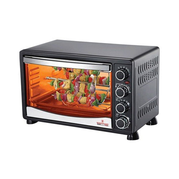 West Point Convection Rotisserie Oven With Kebab Grill, 45 Liters, WF-4500RKC