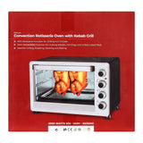 West Point Convection Rotisserie Oven With Kebab Grill, 45 Liters, WF-4500RKC, Microwave & Oven, Westpoint, Chase Value