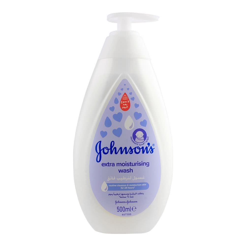 Johnson's Extra Moisturising Bath, Newborn, 500ml, Baby Care, Johnson's, Chase Value