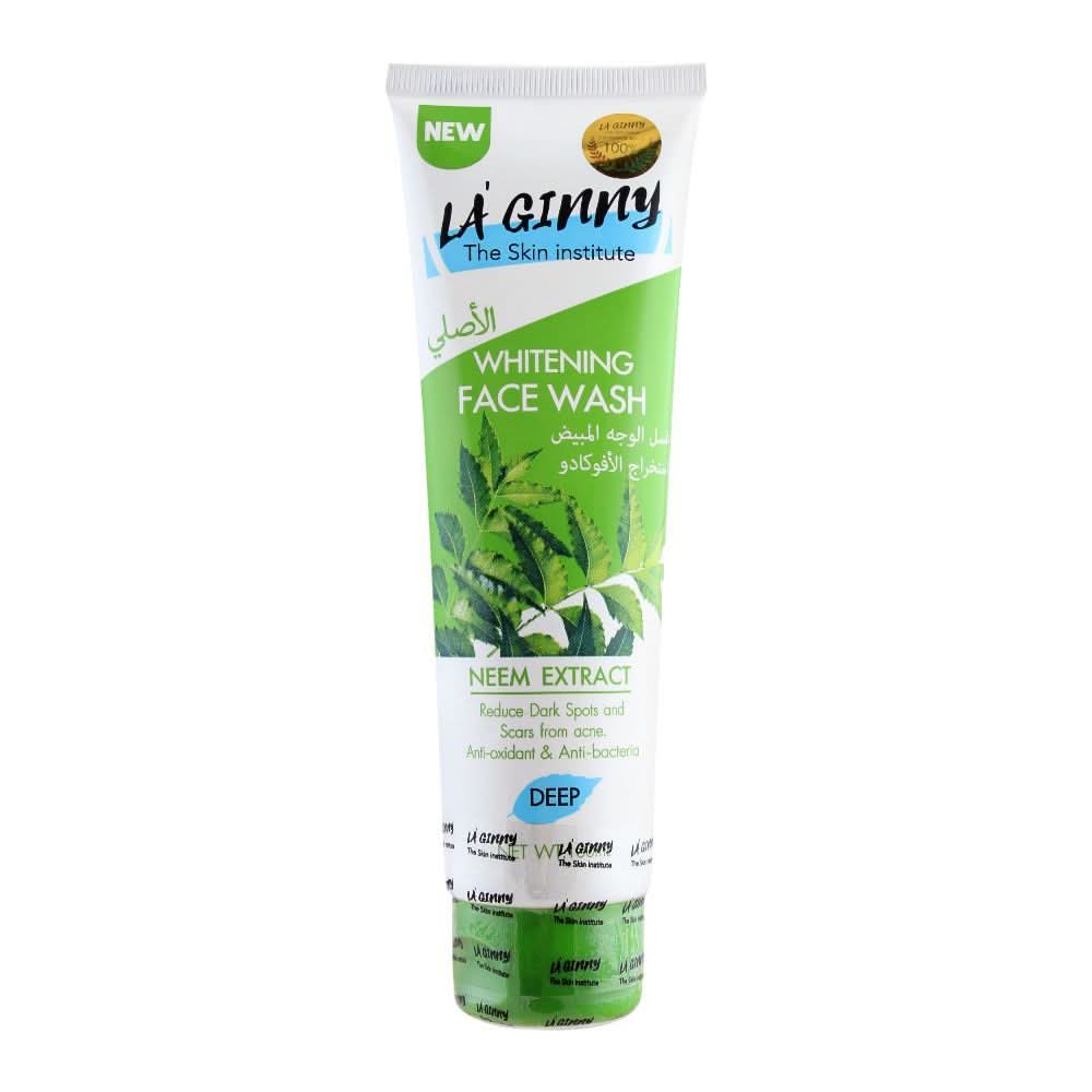 La Ginny Neem Extract Whitening Face Wash, 100ml, Face Washes, La Ginny, Chase Value