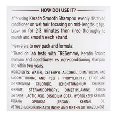 Tresemme Keratin Smooth Pro Collection Conditioner, With Keratin & Argan Oil, 160ml, Shampoo & Conditioner, Tresemme, Chase Value