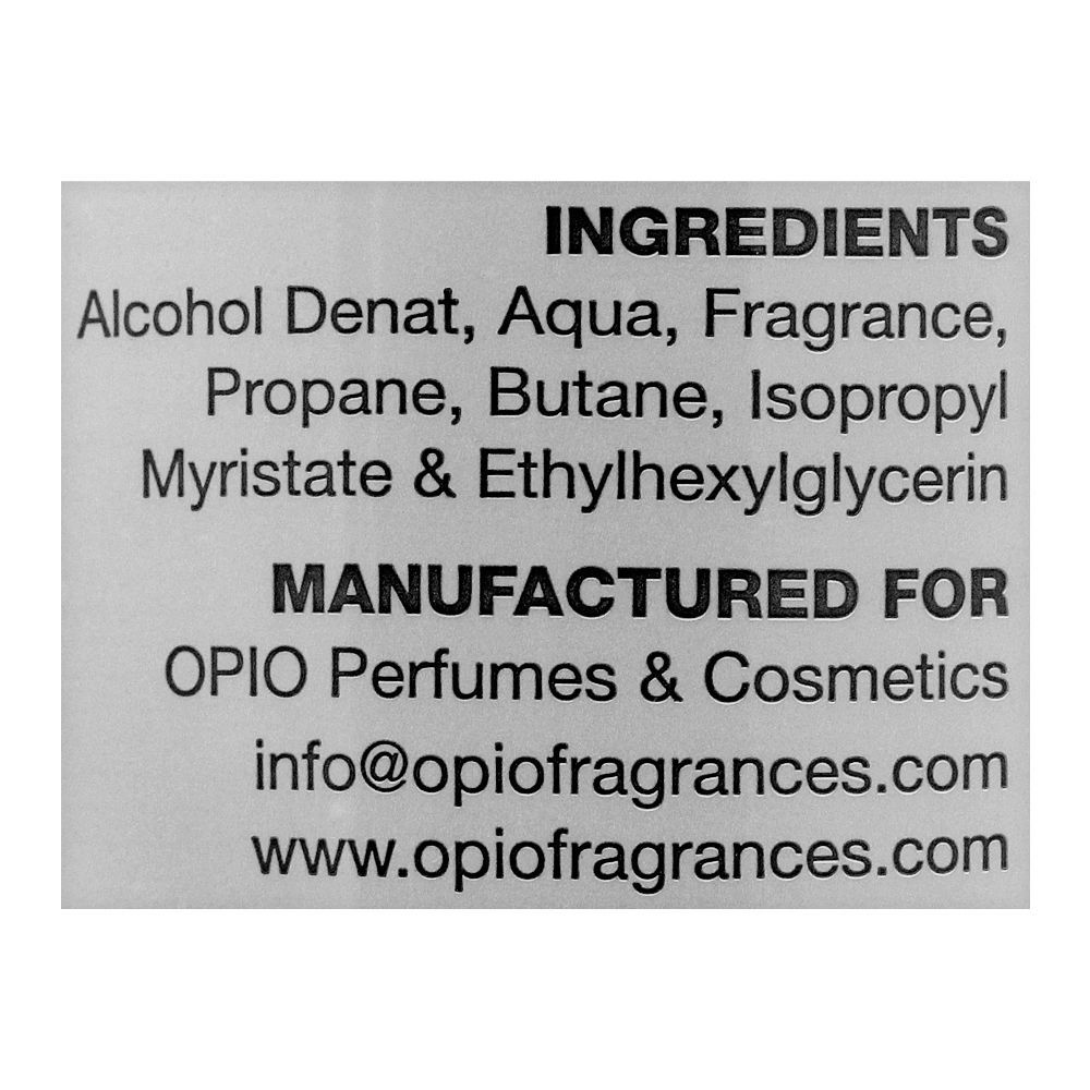 Opio Body Spray Pour Homme 200ml - Champion, Men Body Spray & Mist, Opio, Chase Value