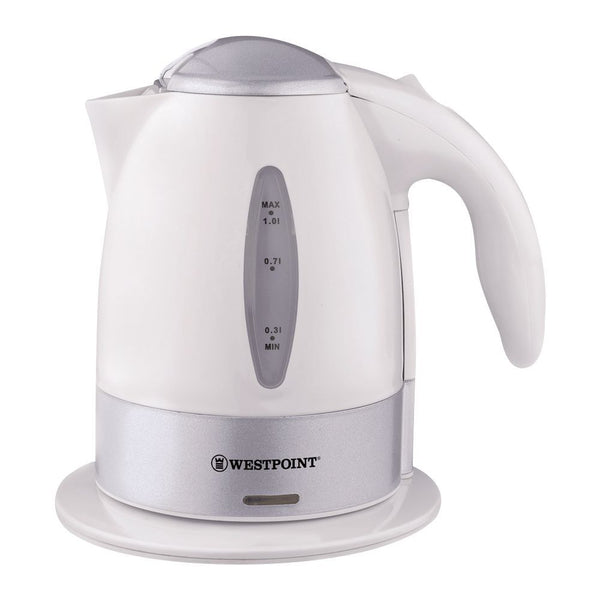 WestPoint Deluxe Electric Kettle, 1 Litre, WF-409, Coffee Machine & Kettle, Westpoint, Chase Value