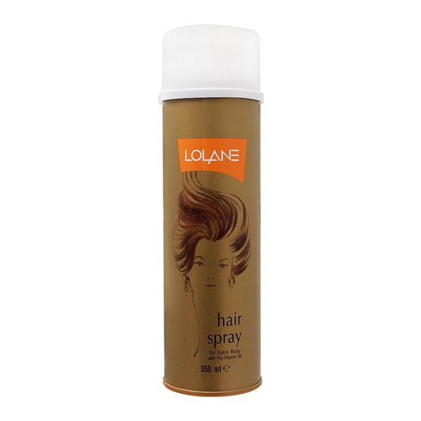 Lolane Hair Spray For Extra Body, With Pro-Vitamin B5, 350ml, Hair Styling, Lolane, Chase Value