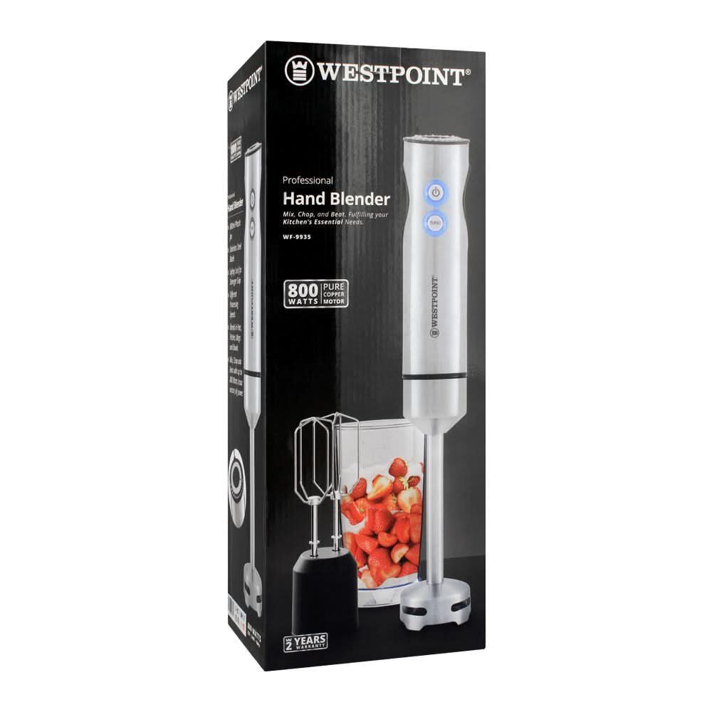 West Point Professional Hand Blender, 800W, Variable Speed, WF-9935, Juicer Blender & Mixer, Westpoint, Chase Value