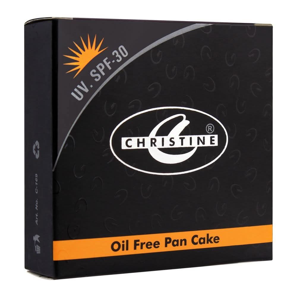 Christine Oil Free Pan Cake 45, Face Whitening, Christine, Chase Value