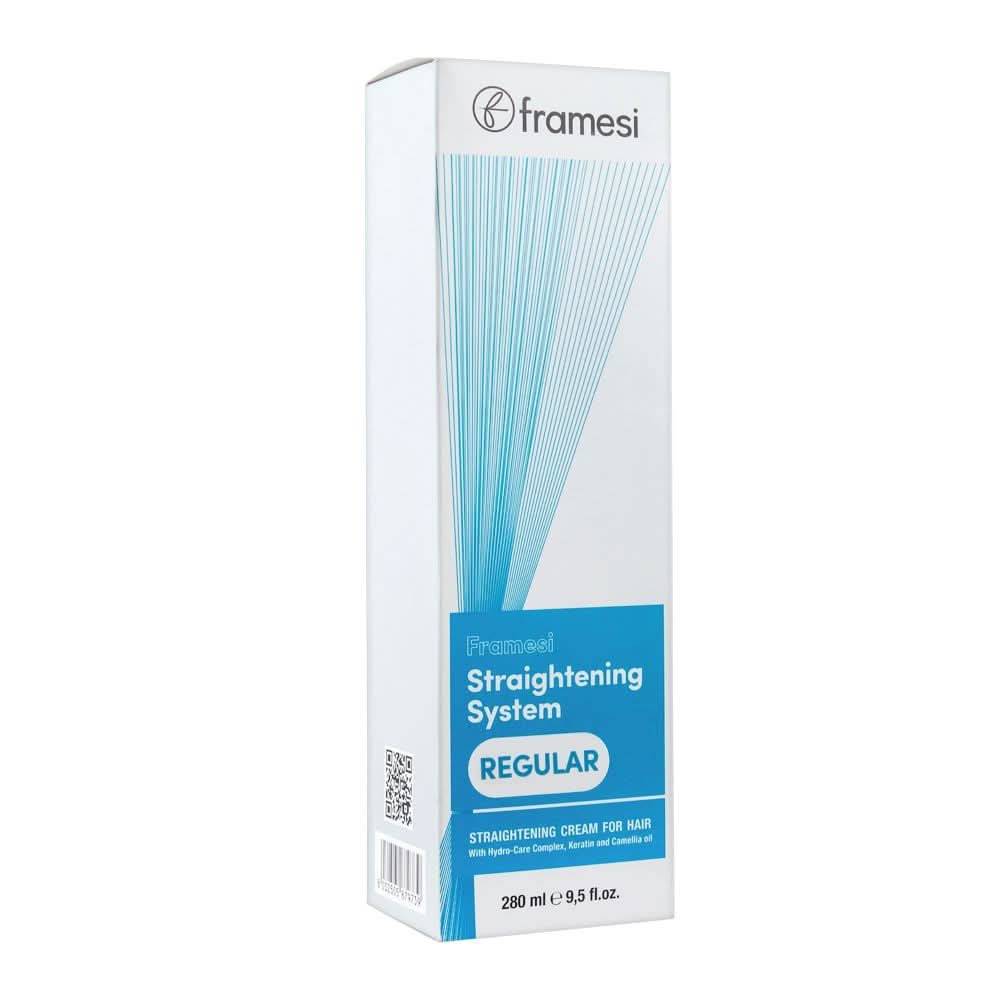 Framesi Straightening System Hair Straightening Cream, Regular, 280ml, Hair Treatments, Framesi, Chase Value