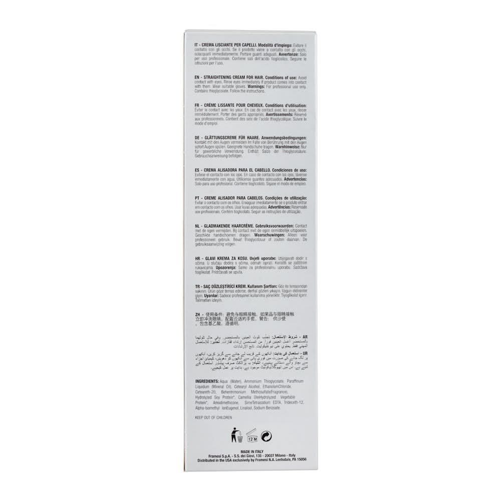 Framesi Straightening System Hair Straightening Cream, Regular, 280ml, Hair Treatments, Framesi, Chase Value