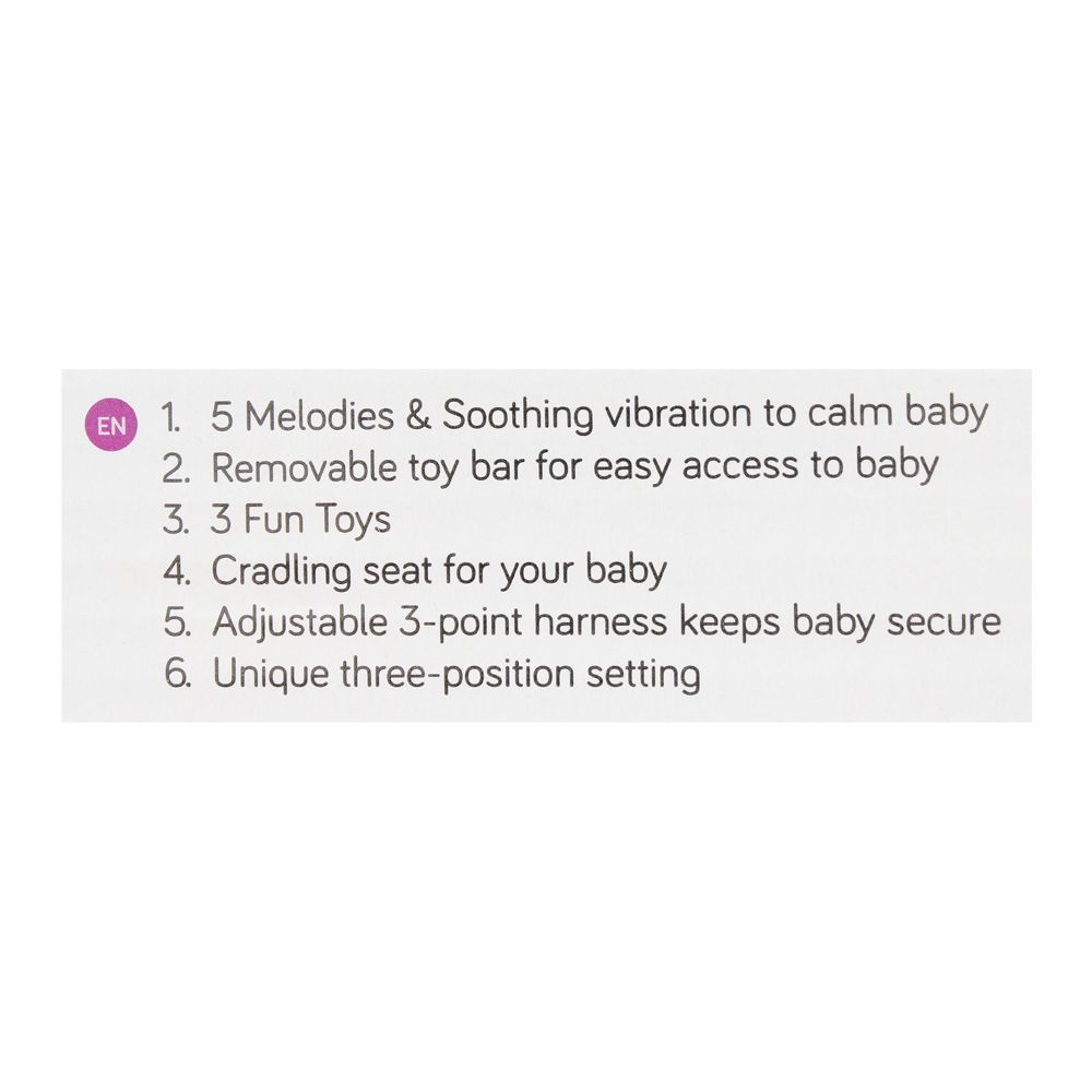 Mastela Recline Baby Bouncer, 6888, Carrier Strollers & Furniture, Mastela, Chase Value