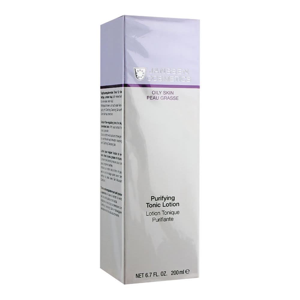 Janssen Cosmetics Purifying Tonic Lotion, Oily Skin, 200ml, Creams & Lotions, Janssen, Chase Value