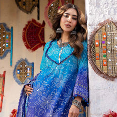 Monsoon Digital Printed Lawn Suit 3 Pes V-1 - 5, Women, 3Pcs Shalwar Suit, Al-Zohaib Textiles, Chase Value