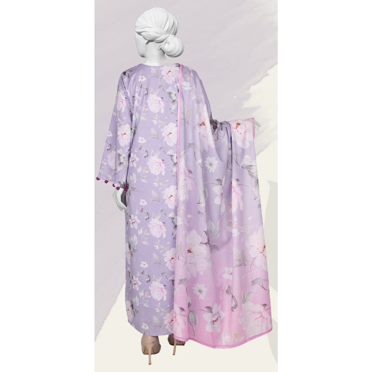 Panjnad Norah Lawn By J. Printed Unstitched 3 Pcs Suit - 241301, Women, 3Pcs Shalwar Suit, Chase Value, Chase Value