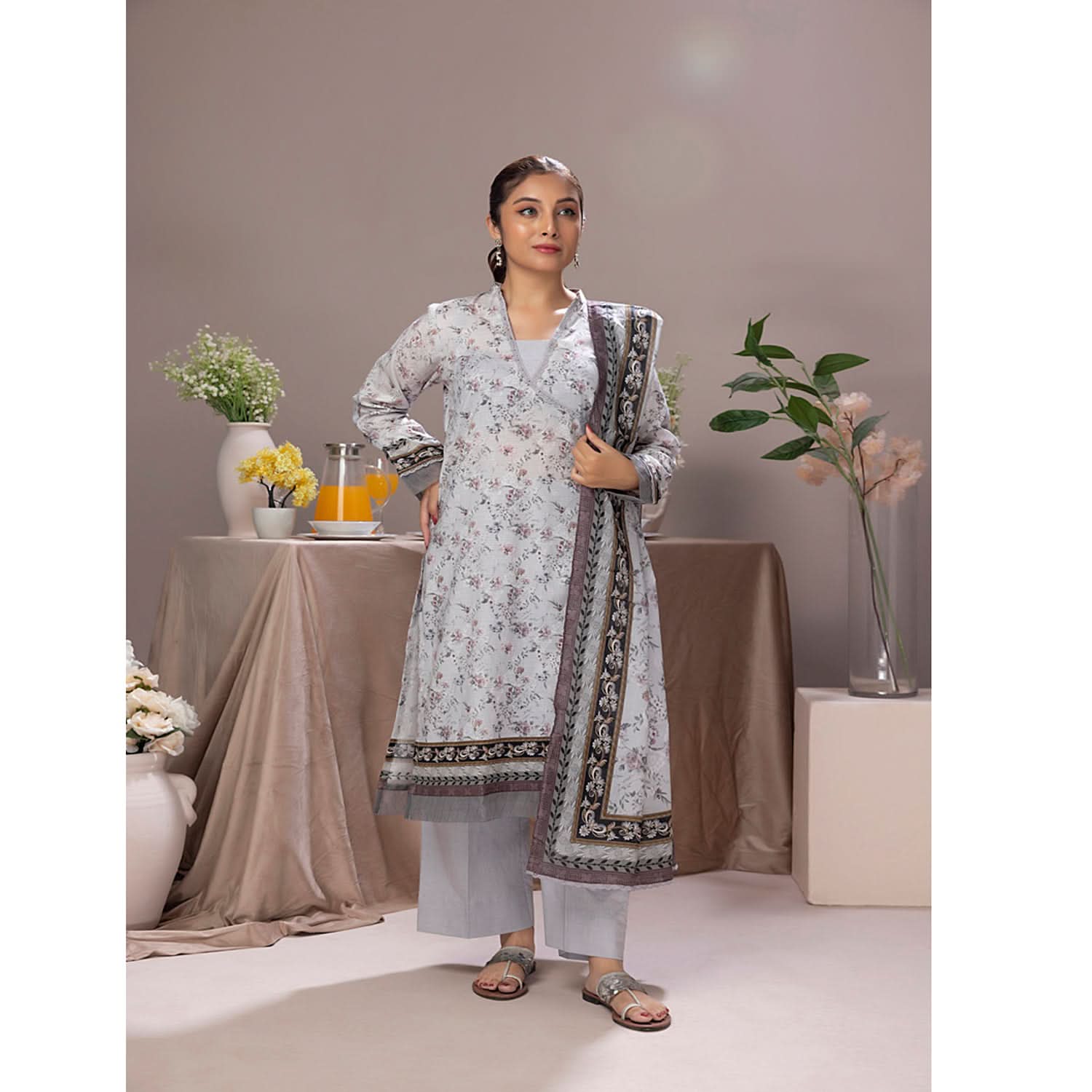 Salina Weaving Dobby By Regalia Printed Lawn Unstitched 3 Pcs Suit - 11, Women, 3Pcs Shalwar Suit, Regalia Textiles, Chase Value