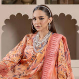 Sunshine Bloom By Al Zohaib Lawn Premium Unstitched 3 Pcs Suit - 11, Women, 3Pcs Shalwar Suit, Al-Zohaib Textiles, Chase Value