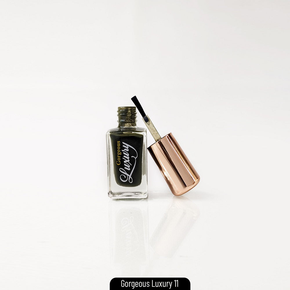Gorgeous Beauty Luxury Nail Polish - 11, Nails, Gorgeous Beauty, Chase Value