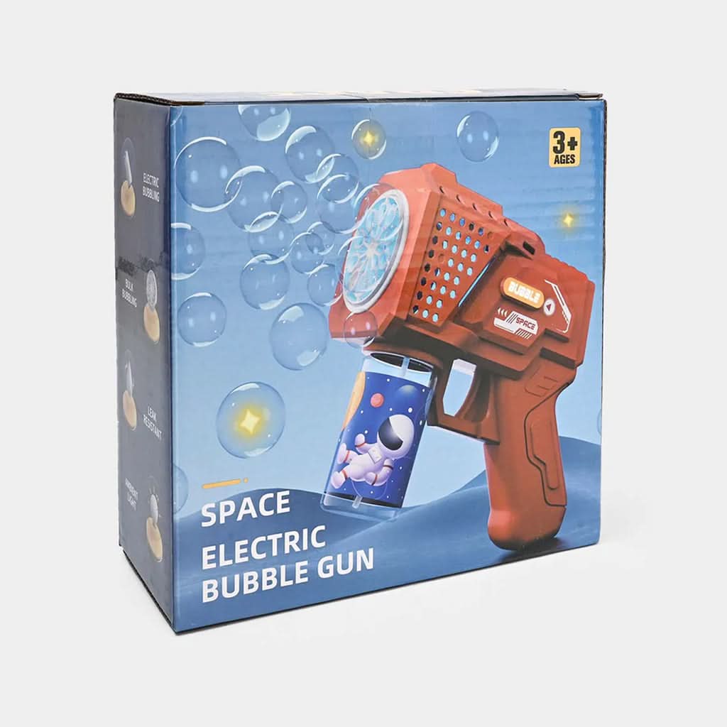 Battery Operated Space Bubble Gun H053 - Red, Weapon Toys, Chase Value, Chase Value
