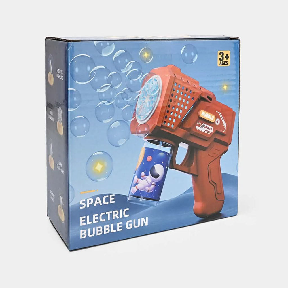 Battery Operated Space Bubble Gun H053 - Red, Weapon Toys, Chase Value, Chase Value