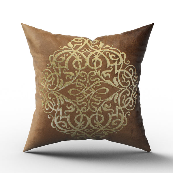 Velvet Stripes Cushion - Dark Brown, Cushions & Pillows, Chase Value, Chase Value