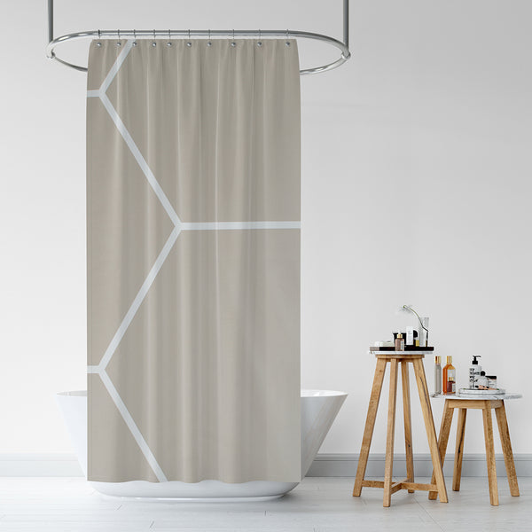 PEVA Shower Curtain 180x180 - C, Decoration, Chase Value, Chase Value
