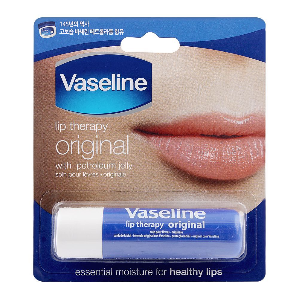 Vaseline Lip Therapy Lip Balm Original 4.8g, Creams & Lotions, Vaseline, Chase Value