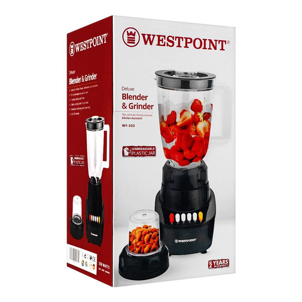 West Point Deluxe Blender/Grinder, WF-332, Juicer Blender & Mixer, Westpoint, Chase Value