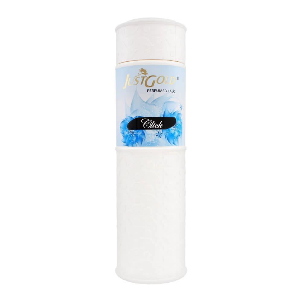 Just Gold Click Perfumed Talcum Powder, 125g, Powders, Just Gold, Chase Value