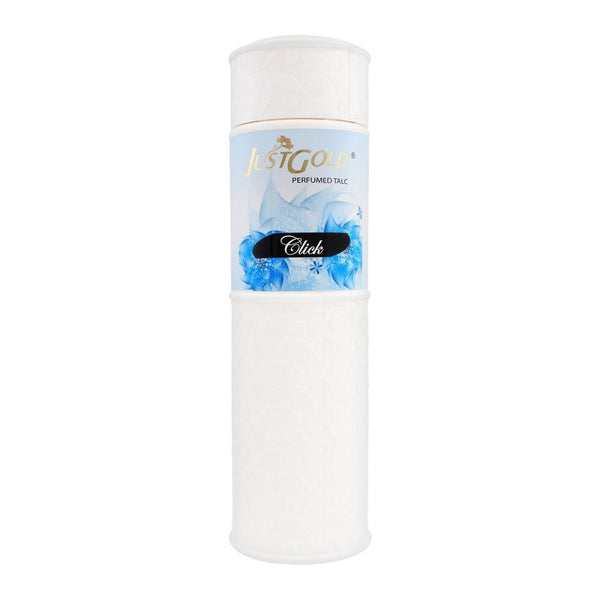 Just Gold Click Perfumed Talcum Powder, 125g, Powders, Just Gold, Chase Value