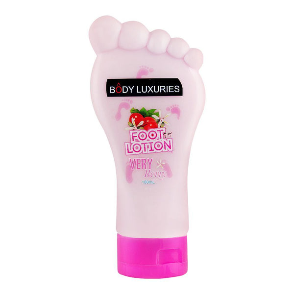 Body Luxuries Very Berry Foot Lotion, 180ml, Creams & Lotions, Body Luxuries, Chase Value