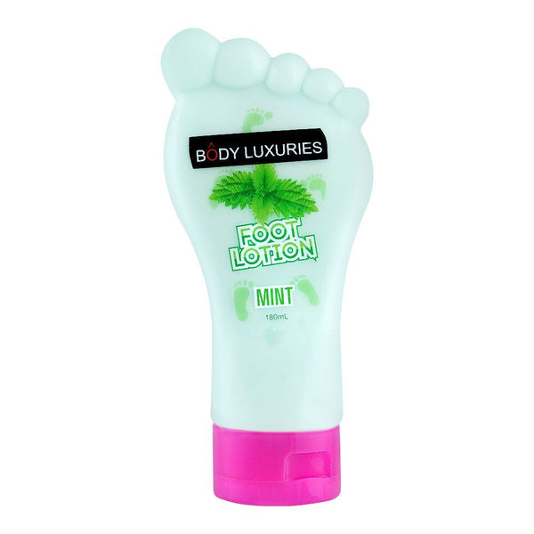 Body Luxuries Mint Foot Lotion, 180ml, Creams & Lotions, Body Luxuries, Chase Value