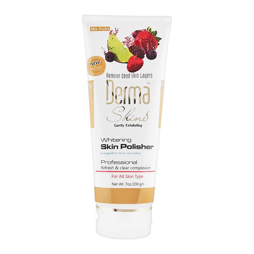 Derma Shine Whitening Skin Polisher 200g, Face Washes, Derma Shine, Chase Value