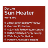 West Point Sun Heater WF-5307, Heater, Westpoint, Chase Value