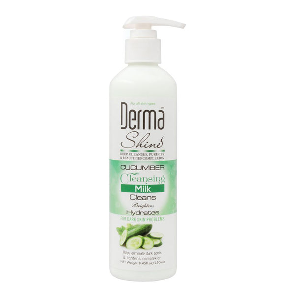 Derma Shine Cucumber Cleansing Milk, 250ml, Face Washes, Dema Shine, Chase Value