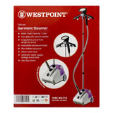 West Point Deluxe Garments Steamer, 1600W, WF-1155, iron, Westpoint, Chase Value