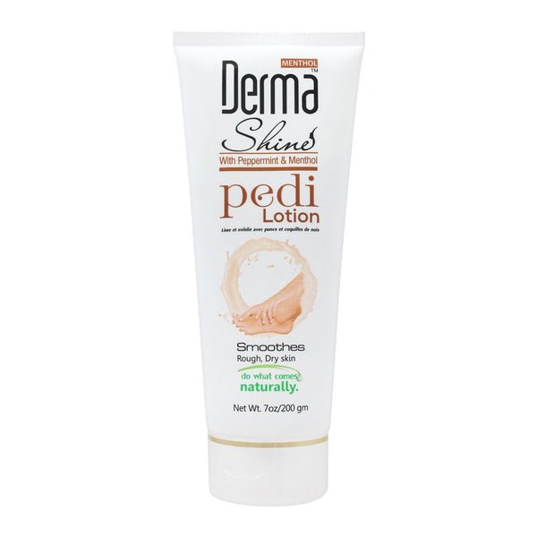 Derma Shine Peppermint & Menthol Pedi Lotion, 200g, Creams & Lotions, Derma Shine, Chase Value