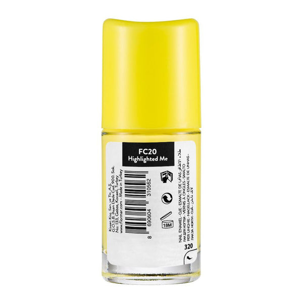 Flormar Full Color Nail Enamel, FC20 Highlighted Me, 8ml