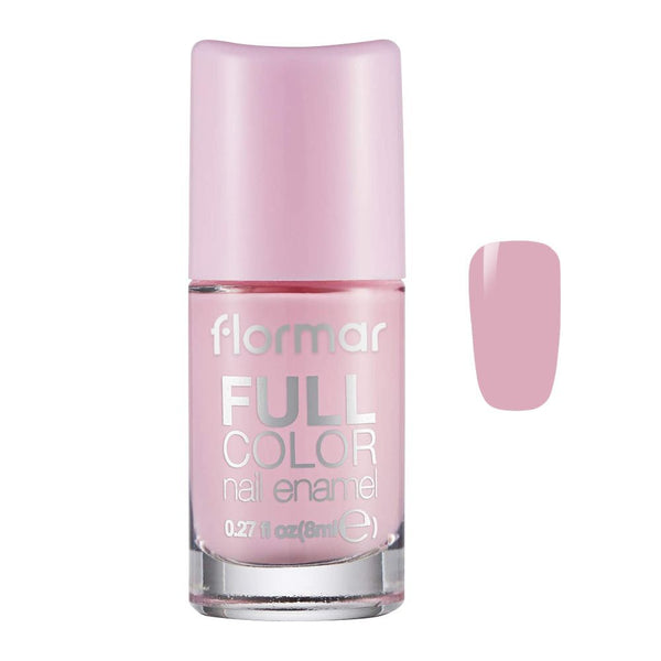 Flormar Full Color Nail Enamel, FC02 Love Dust, 8ml