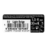 Flormar Invisible Coverage HD Foundation, 50 Light Beige 30ml, Foundation, Flormar, Chase Value