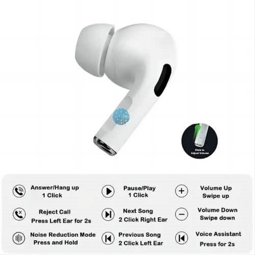 Anc/Enc Touch Screen Control Earbuds A15 Pro, Airbuds, Chase Value, Chase Value