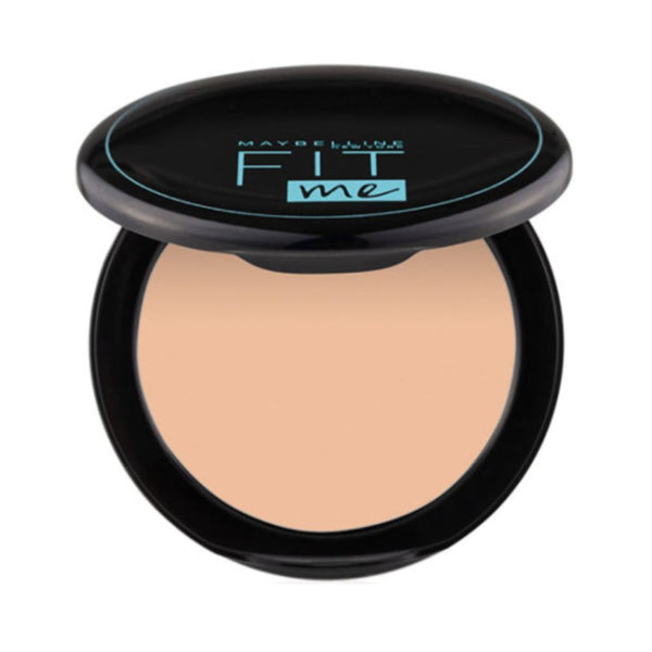 Maybelline New York Fit Me Matte+Poreless Powder, 120 Classic Ivory, Compact Powder, Maybelline, Chase Value