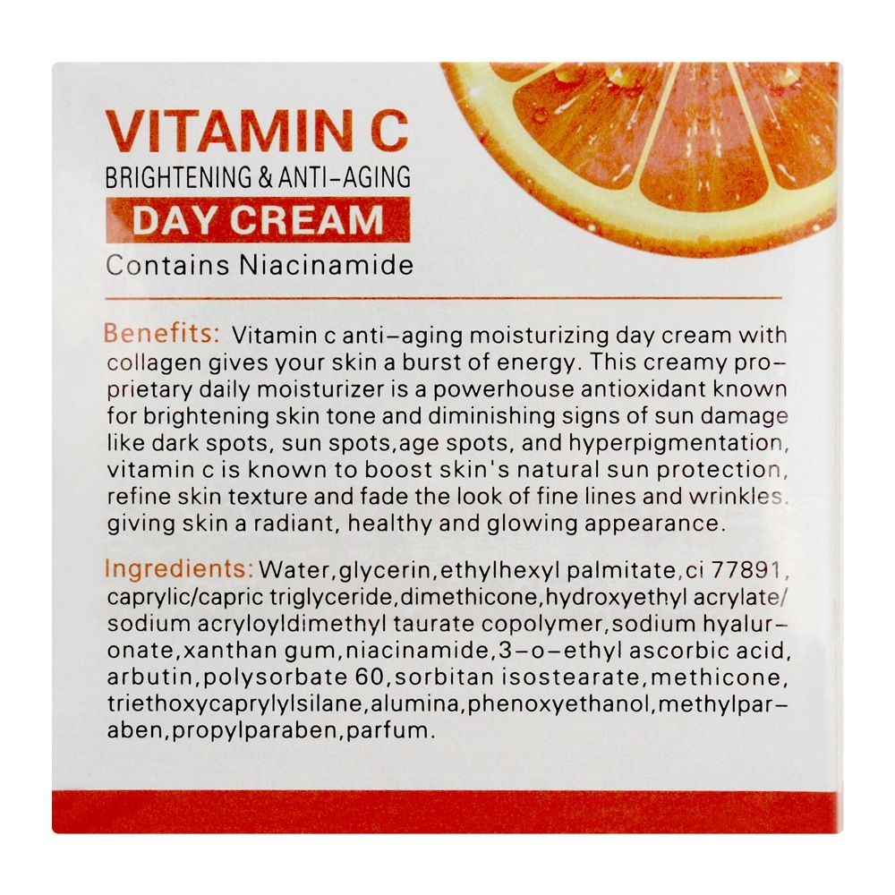 Dr. Rashel Vitamin C Brightening & Anti Aging Day Cream, 50g, Creams & Lotions, Dr Rashel, Chase Value