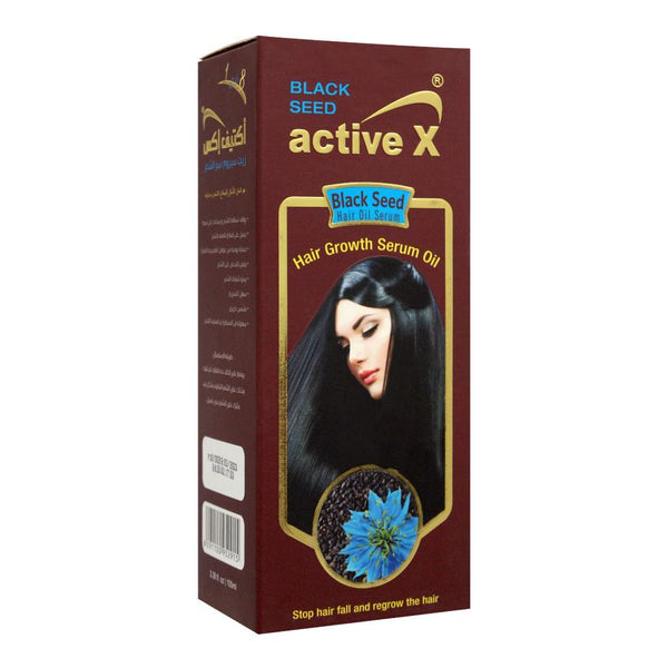 Silky Cool Extra Active X Black Seed Hair Oil Serum, 100ml, Oils & Serums, Silky Cool, Chase Value