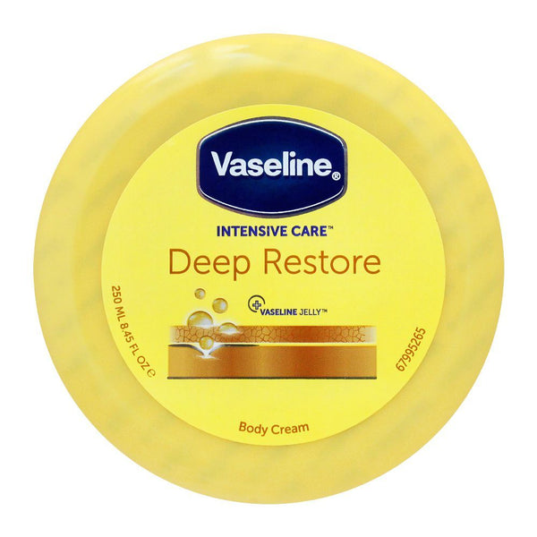 Vaseline Intensive Care Deep Restore Body Cream, 250ml, Creams & Lotions, Vaseline, Chase Value